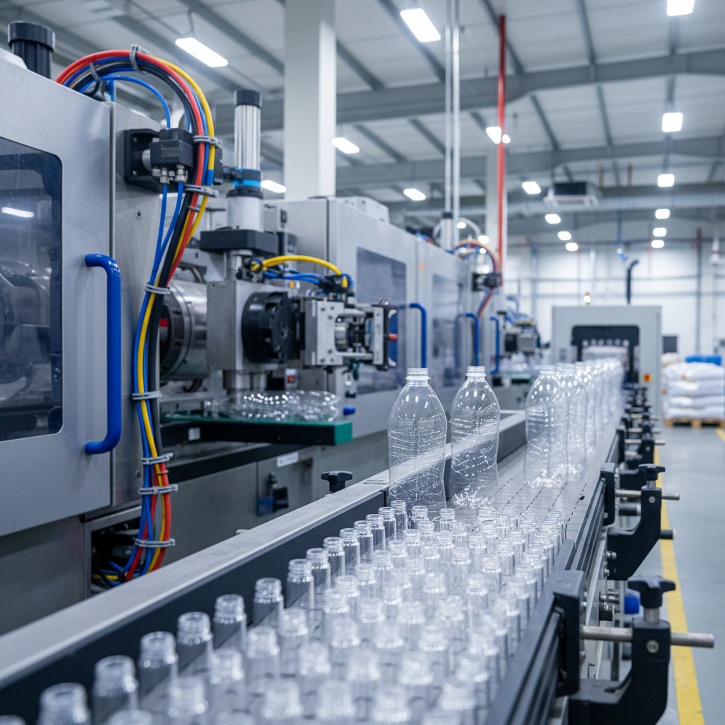 Plastic container packaging
